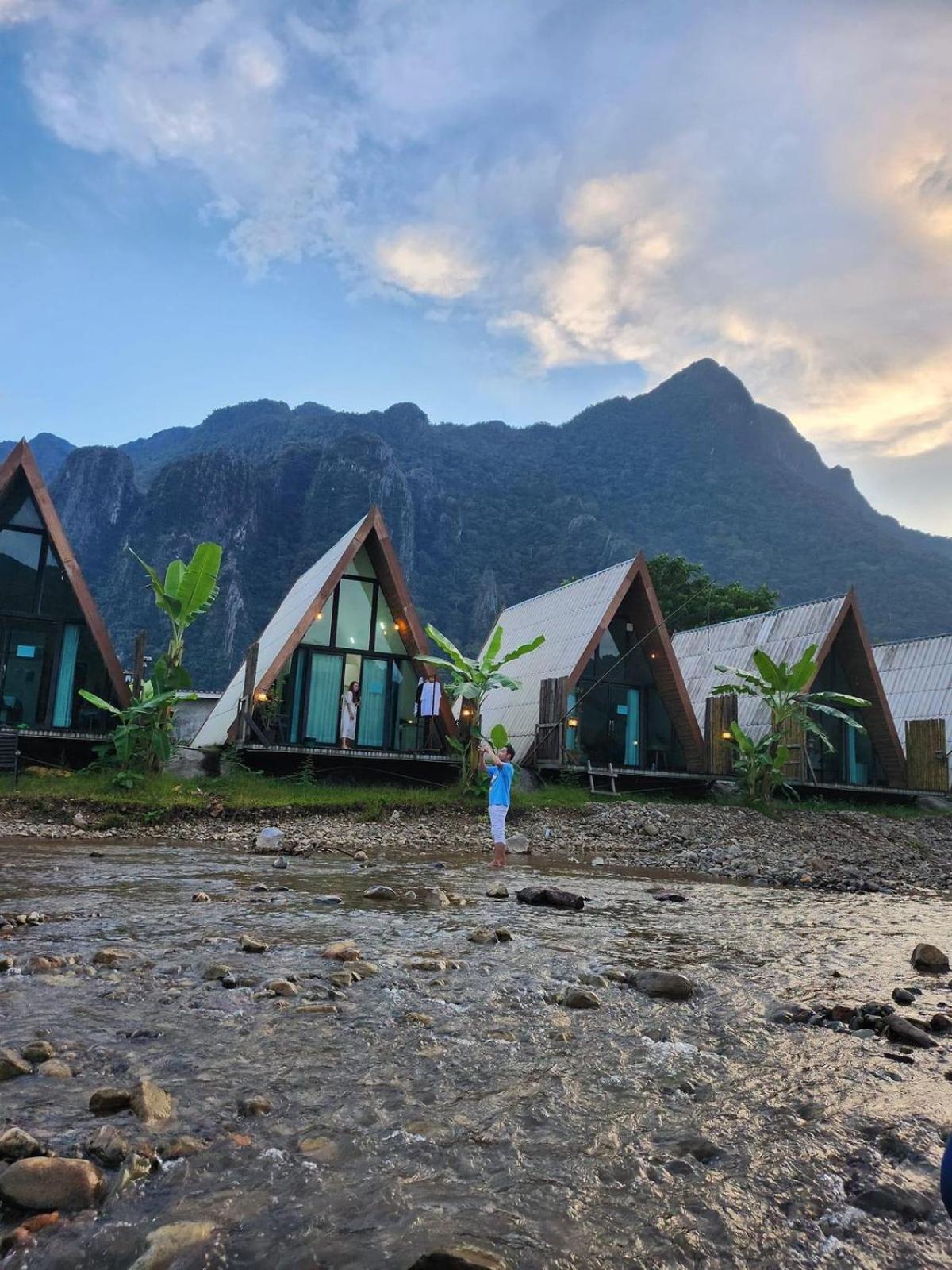 Vangvieng Angsavanh Resort Vang Vieng Exterior foto